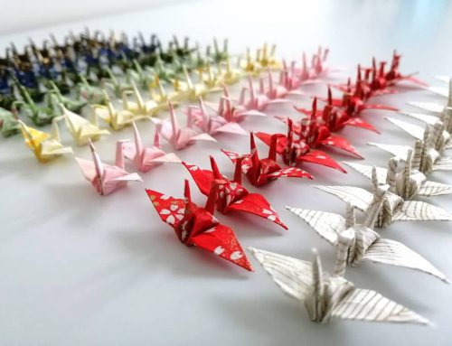 L’origami della gru orizuru 折鶴