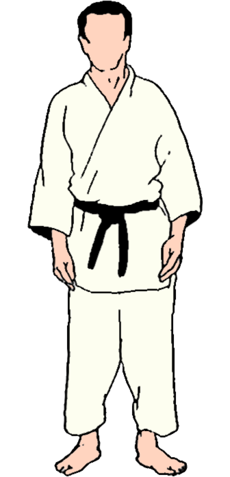 I fondamentali nel Judo, Shizen hon tai, 自然本体, posizione naturale fondamentale